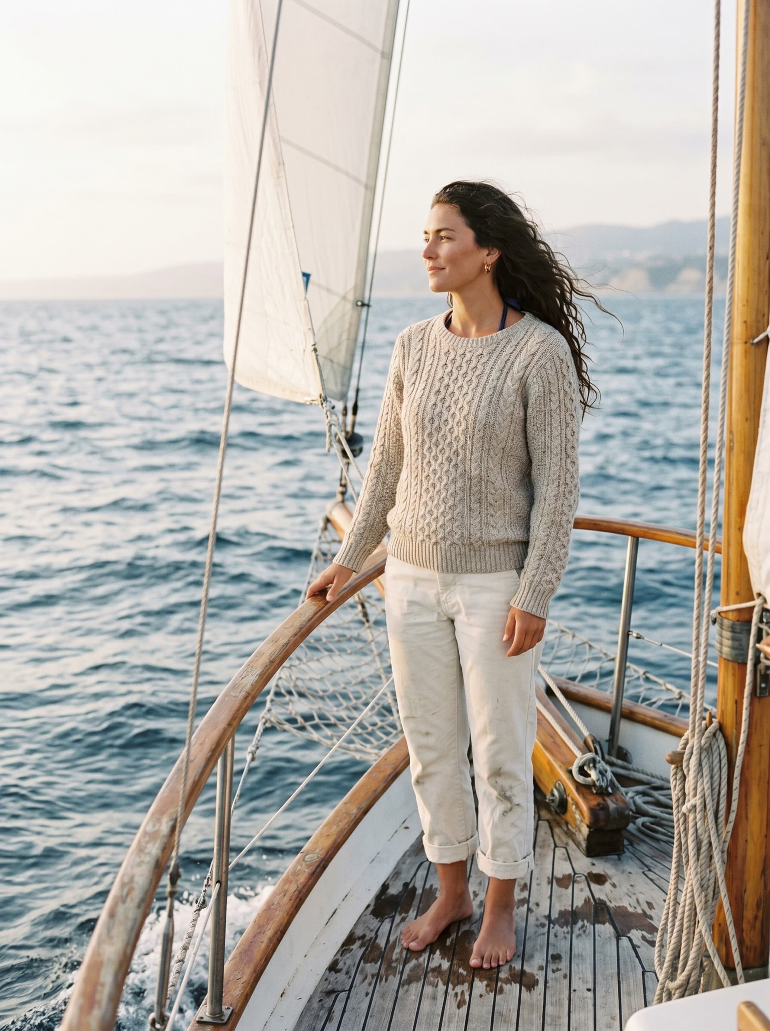 Instagram · sailing yacht bow late afternoon