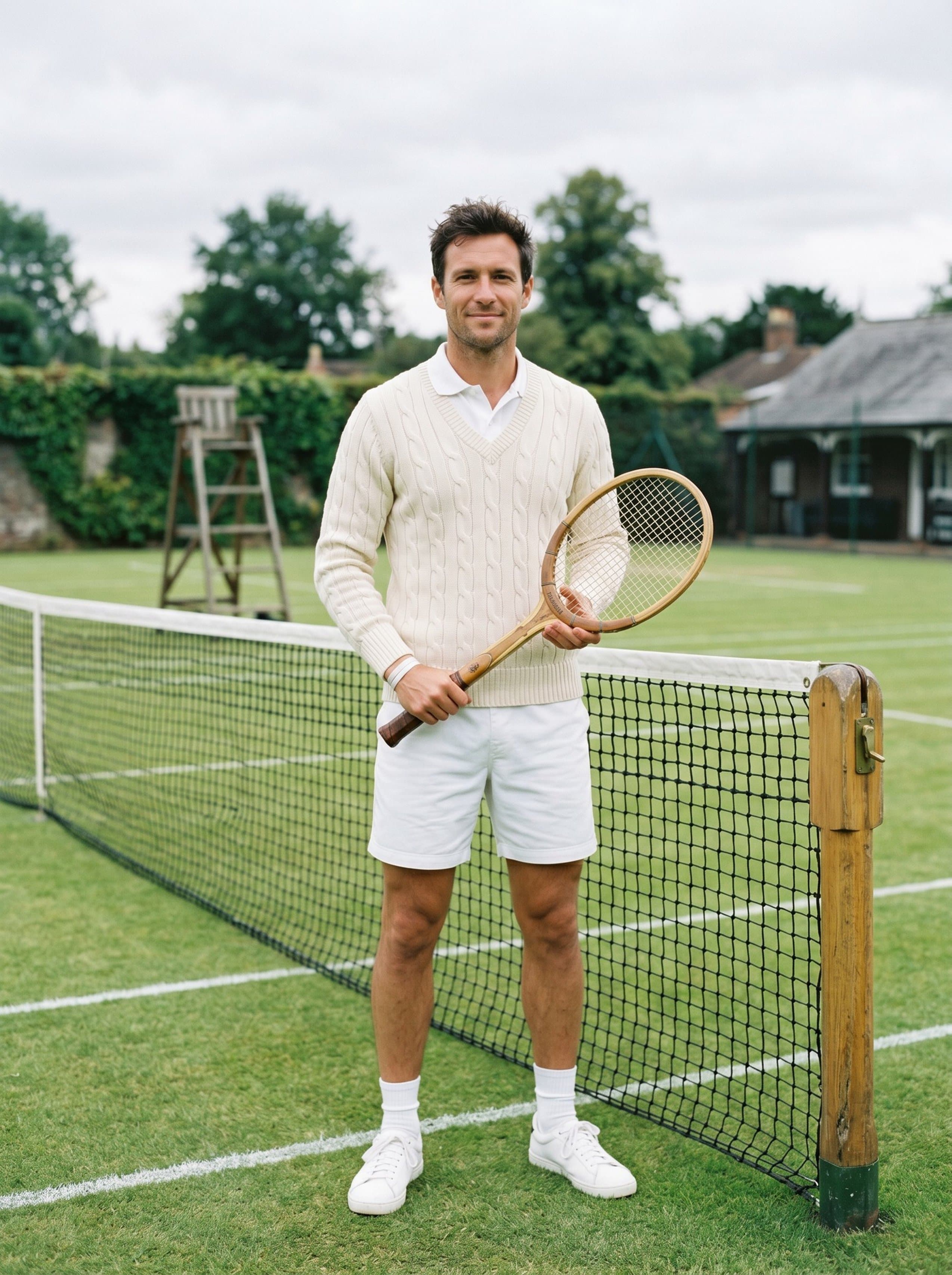 Quiet Luxury · vintage tennis club whites