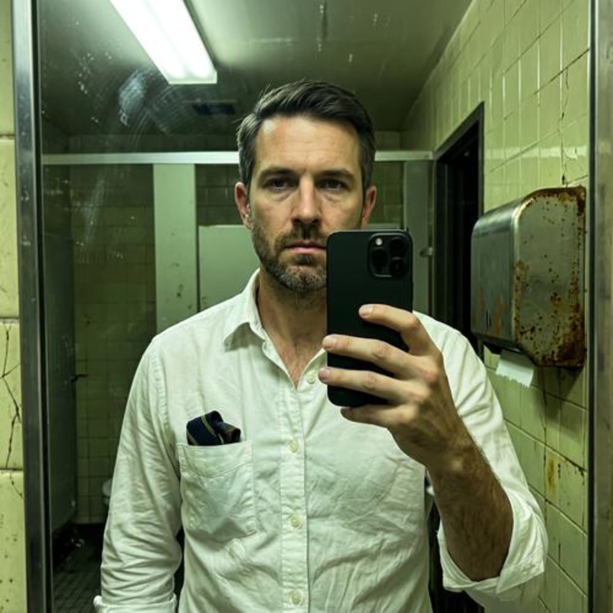 Quiet Luxury · gas-station origin selfie
