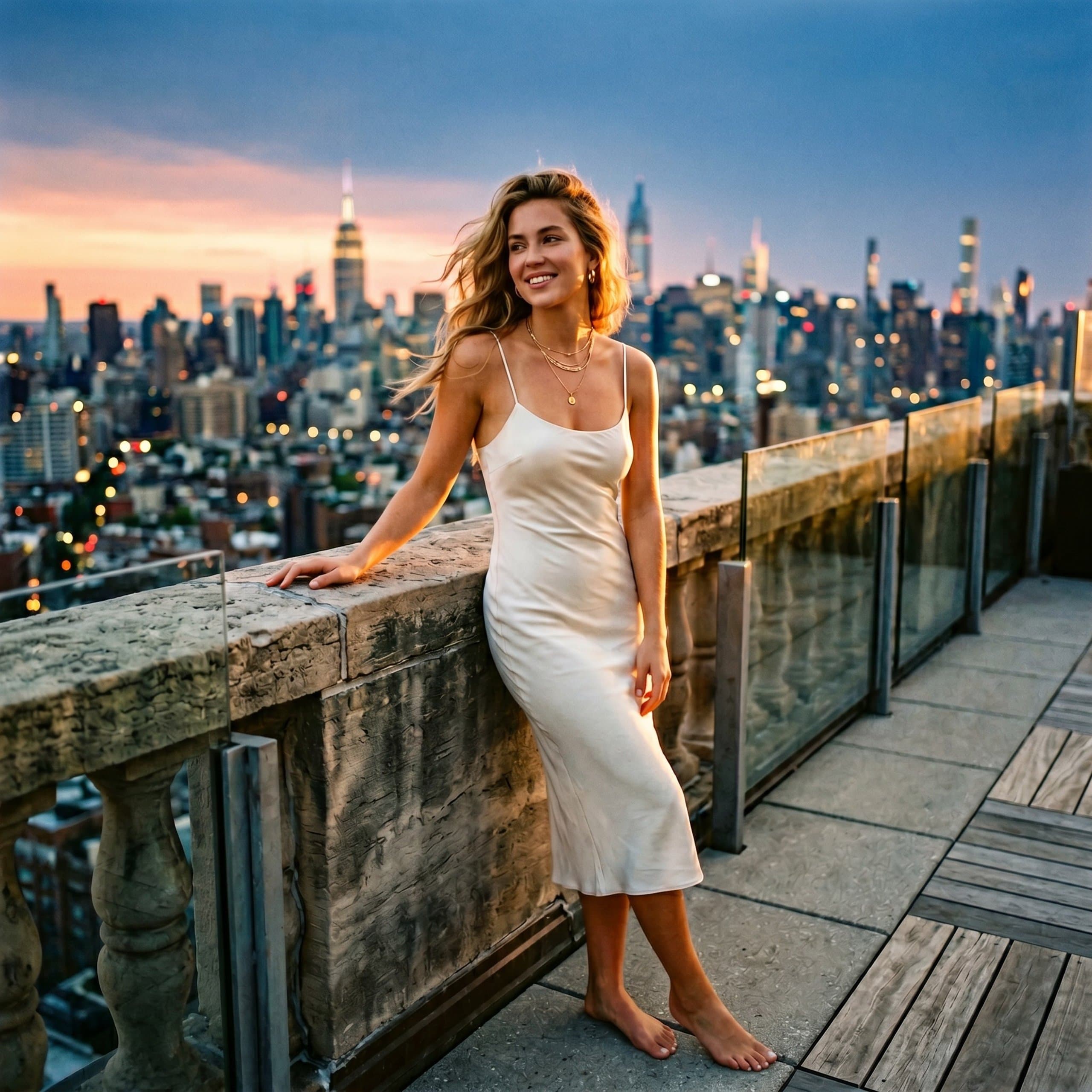 Instagram · Rooftop Golden-Hour Hero