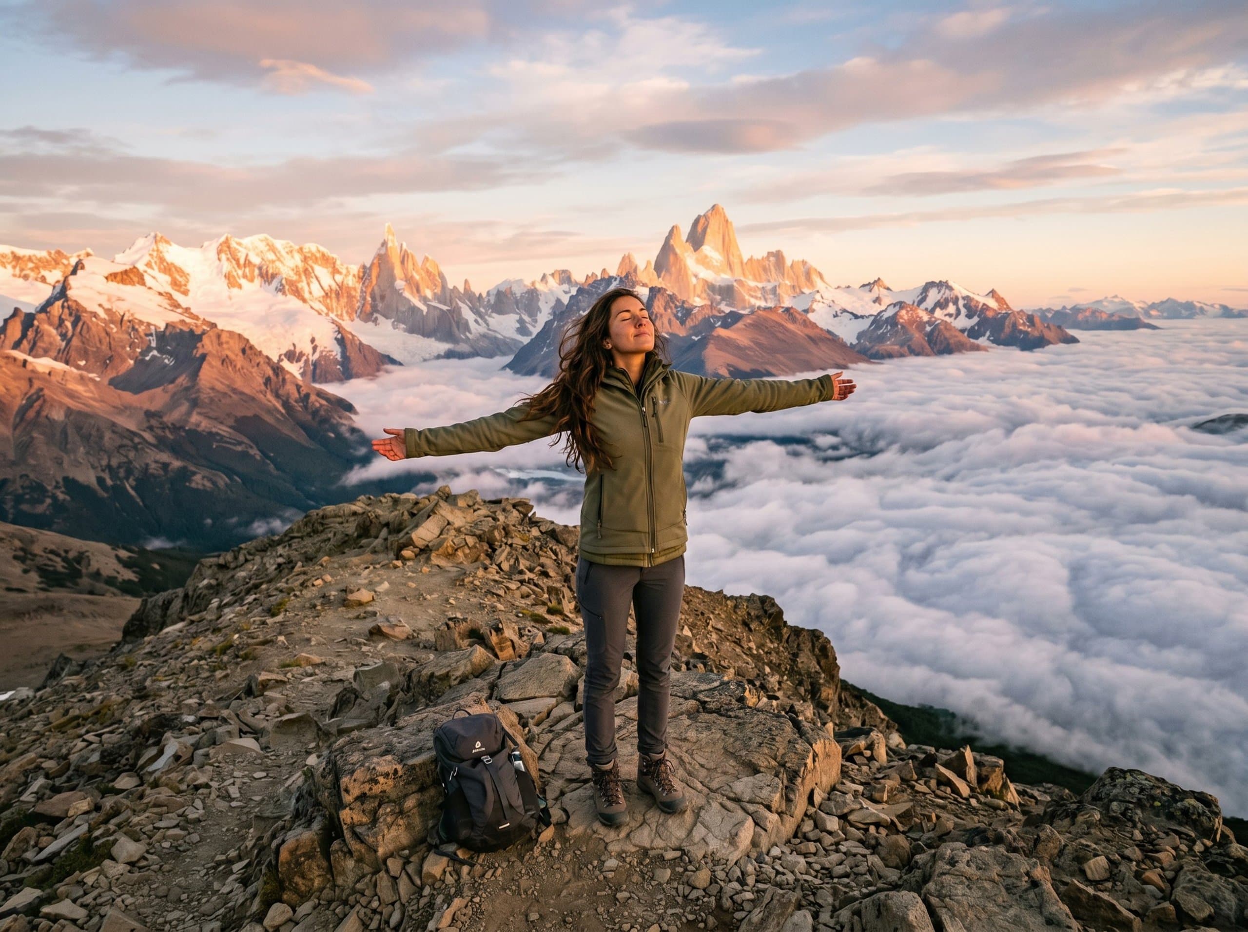 Instagram · mountain summit aware moment