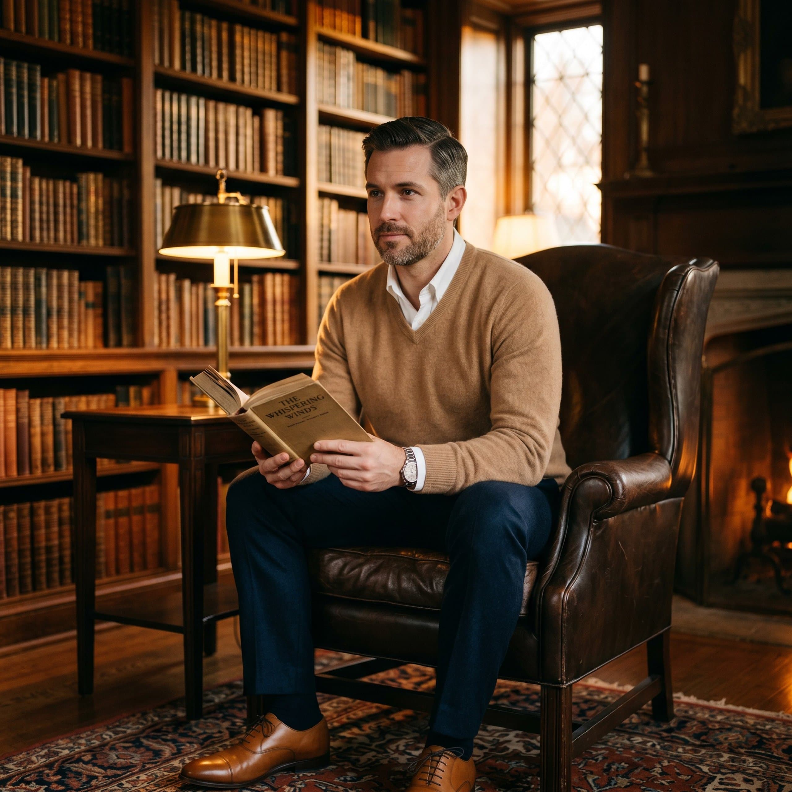 Quiet Luxury · Estate Library Hero