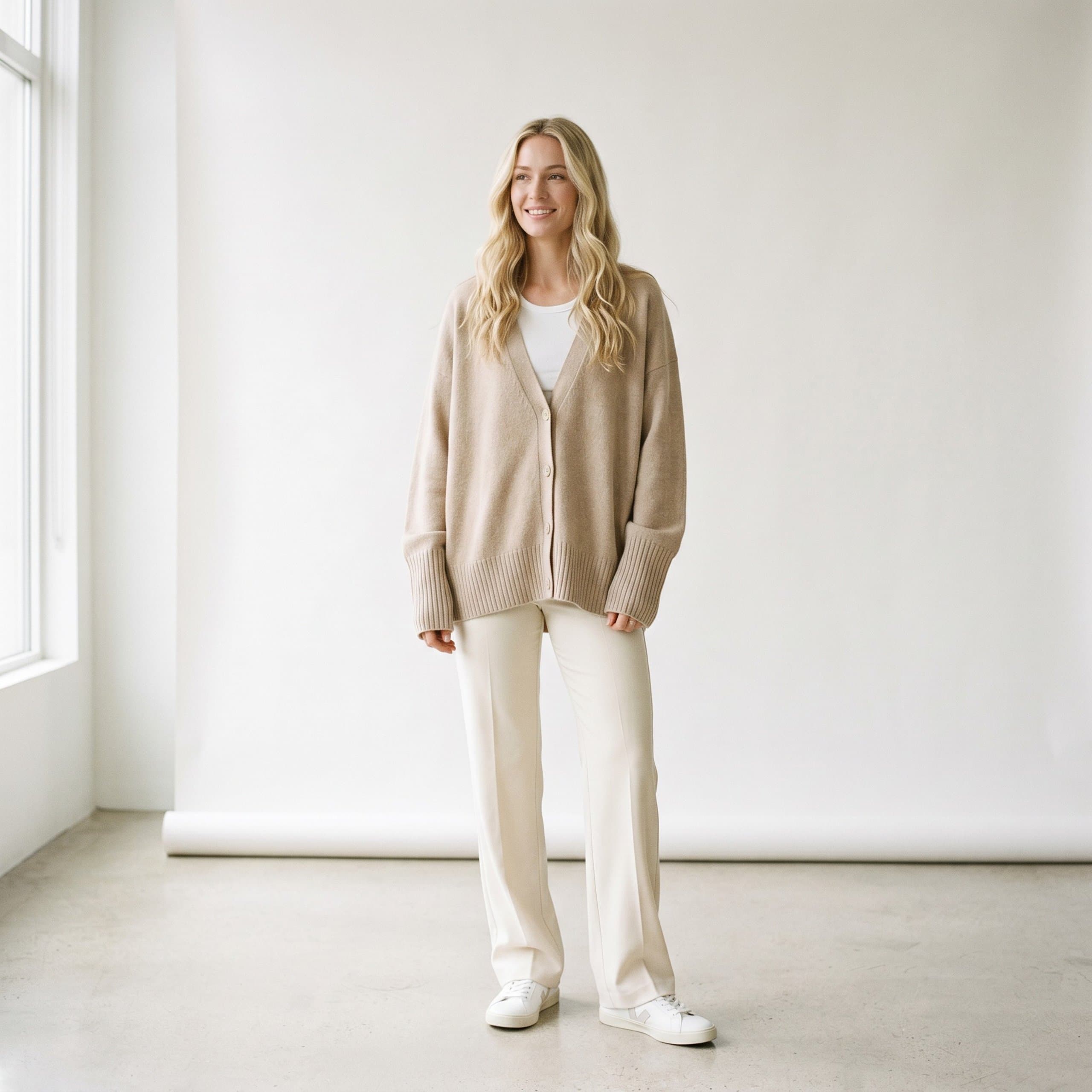 Vinted · Studio Cardigan Hero