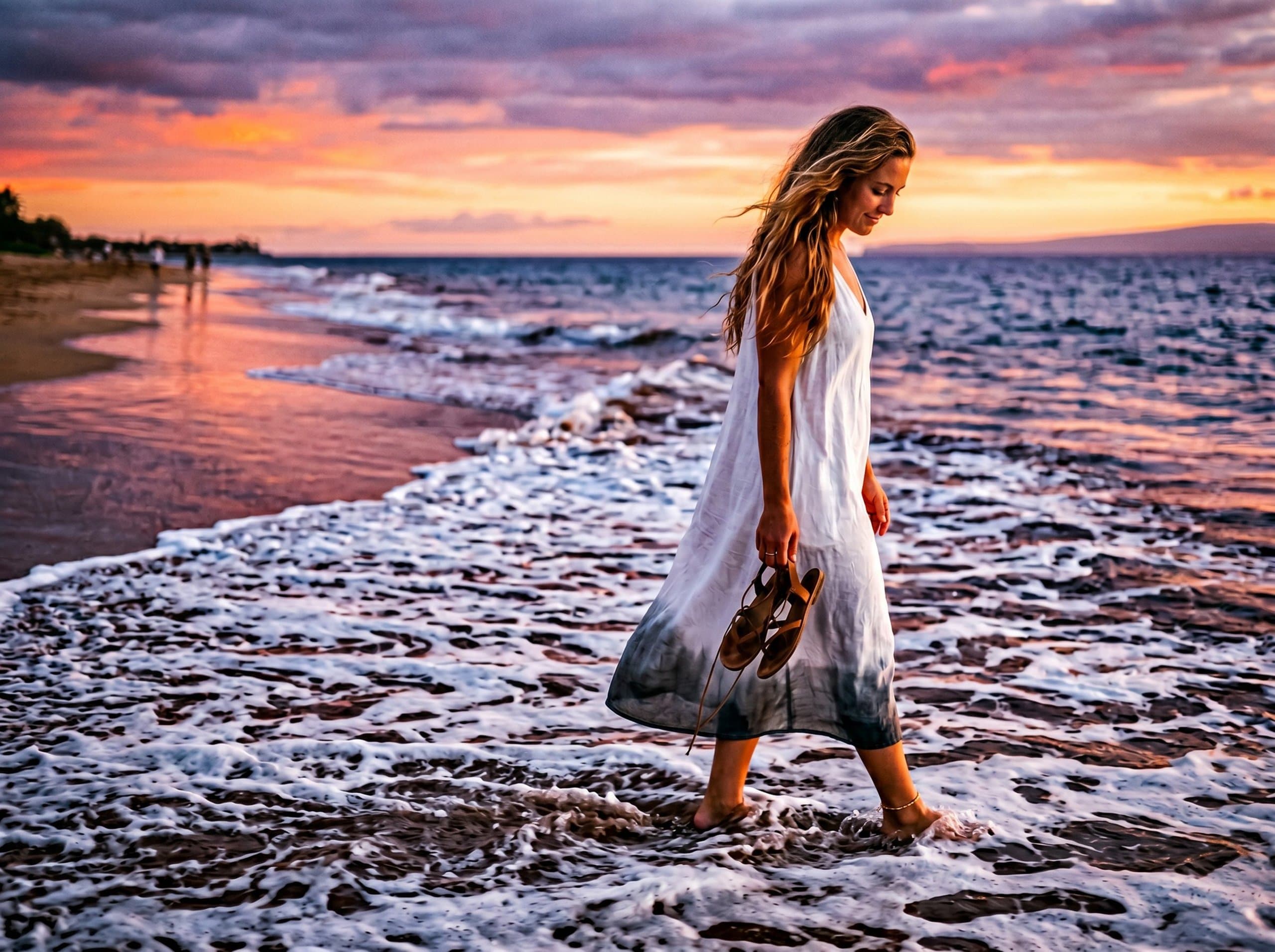 Instagram · sunset beach walk